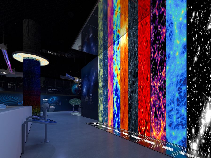 Astronomy & Space exhibit installation