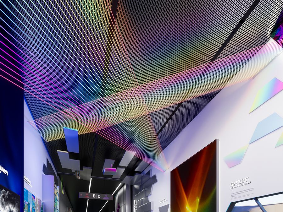 Computing, Telecom & Media exhibit installation