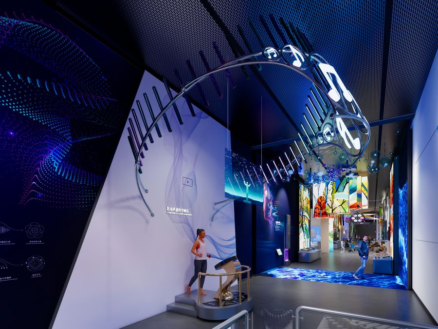 Computing, Telecom & Media exhibit installation