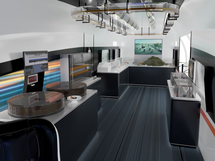 Mobility & Transportation exhibit installation