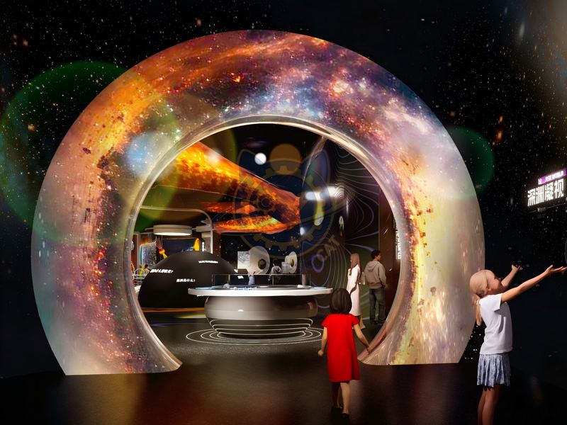 Abyssal gaze — Aerospace & Astronomy exhibit for science museums