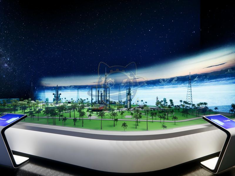 Aerospace New Homeport — Aerospace & Astronomy exhibit for science museums