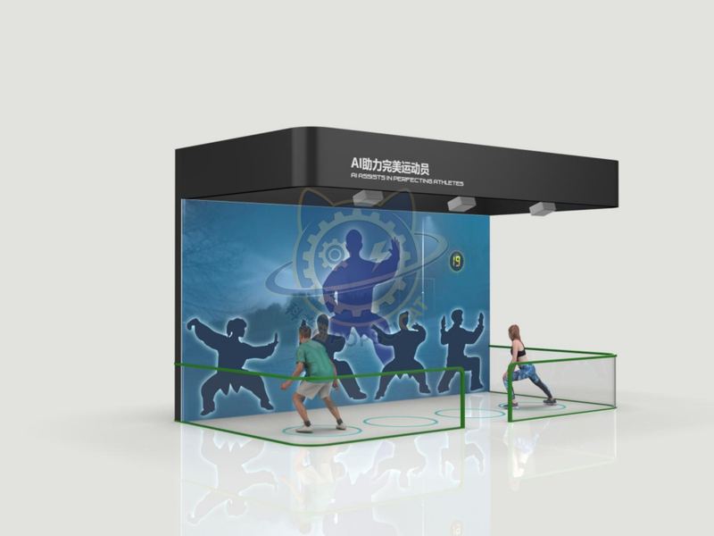 AI helps perfect athletes — Life Science & Health exhibit for science museums