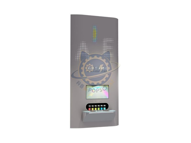 AIE fluorescent material — Frontier Technology exhibit for science museums