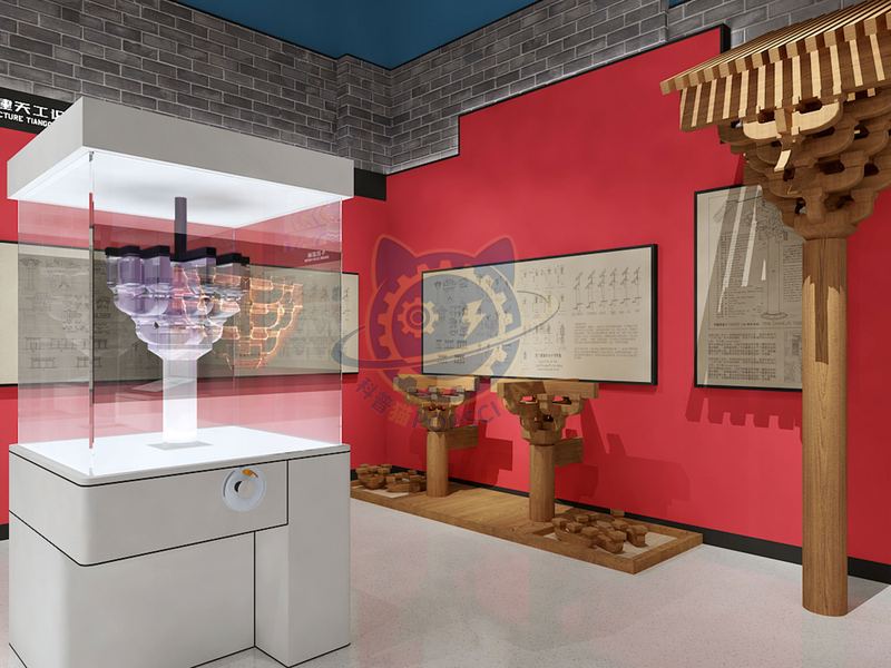 Ancient Tiangong knows arch of wooden architecture — City & Society exhibit for science museums
