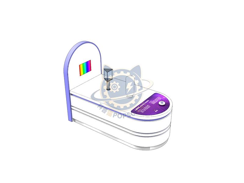 Artificial rainbow — Basic Science exhibit for science museums