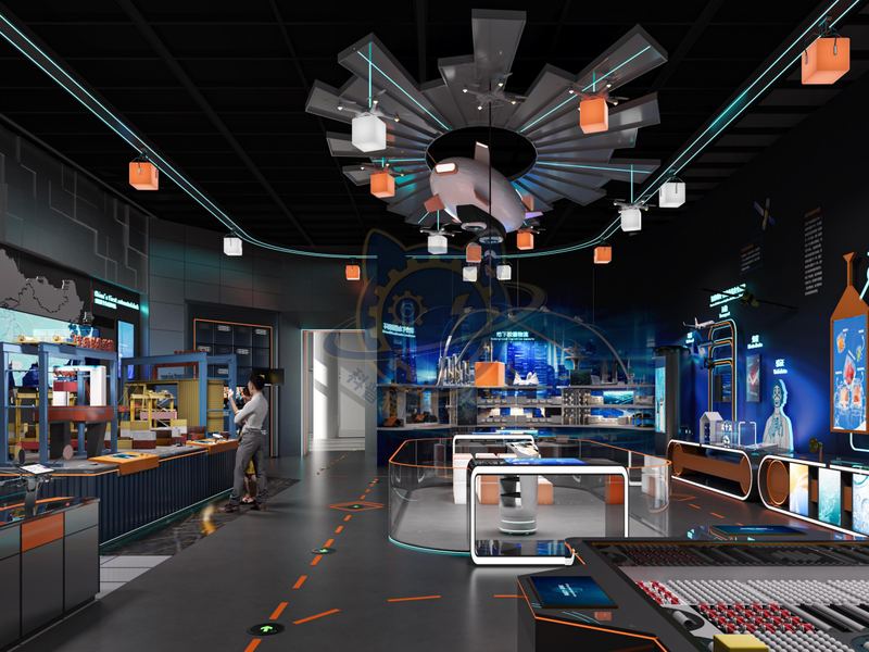Autonomous delivery vehicle — Frontier Technology exhibit for science museums