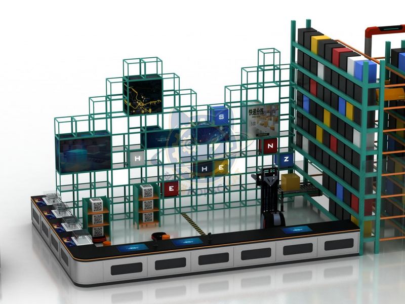 Autonomous Mobile Robots (AMR) — Frontier Technology exhibit for science museums