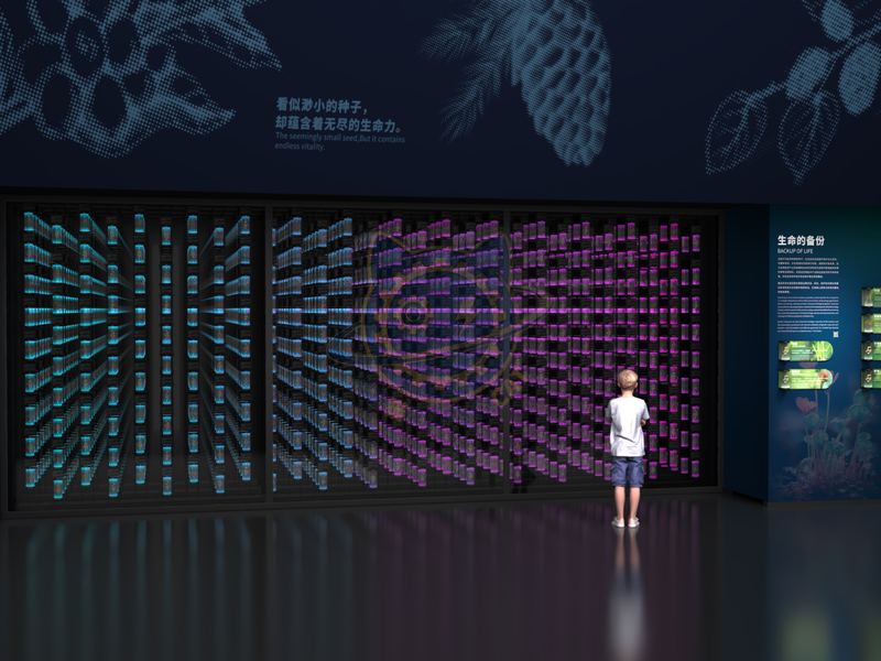 Backup of Life — Life Science & Health exhibit for science museums