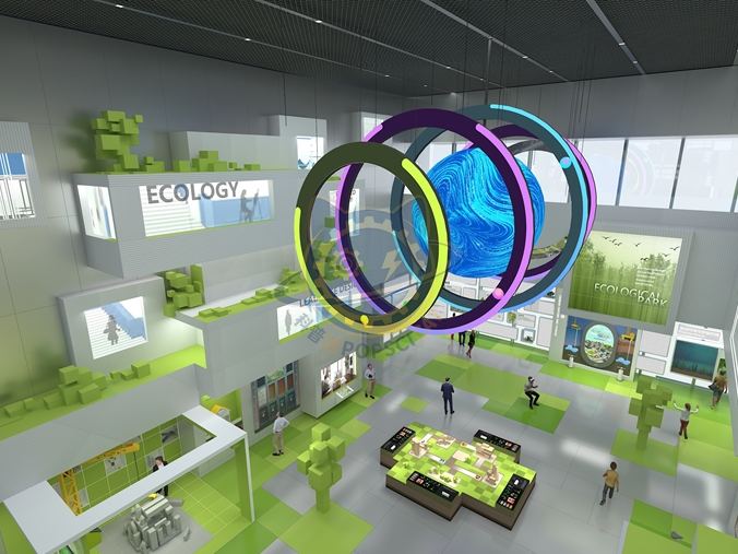 Balance clock — Technology & Everyday Life exhibit for science museums