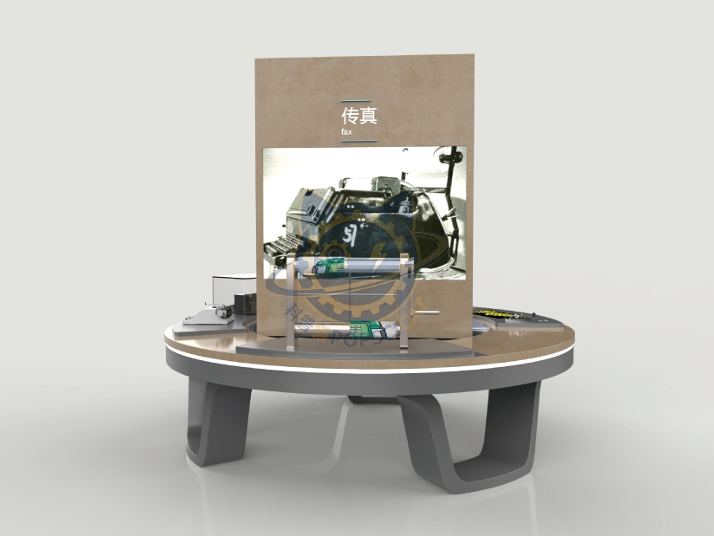 BD055 Teletype Machine — Frontier Technology exhibit for science museums