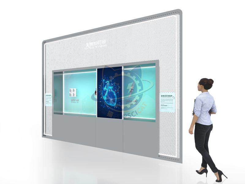 Biological 3D printing technology — Life Science & Health exhibit for science museums