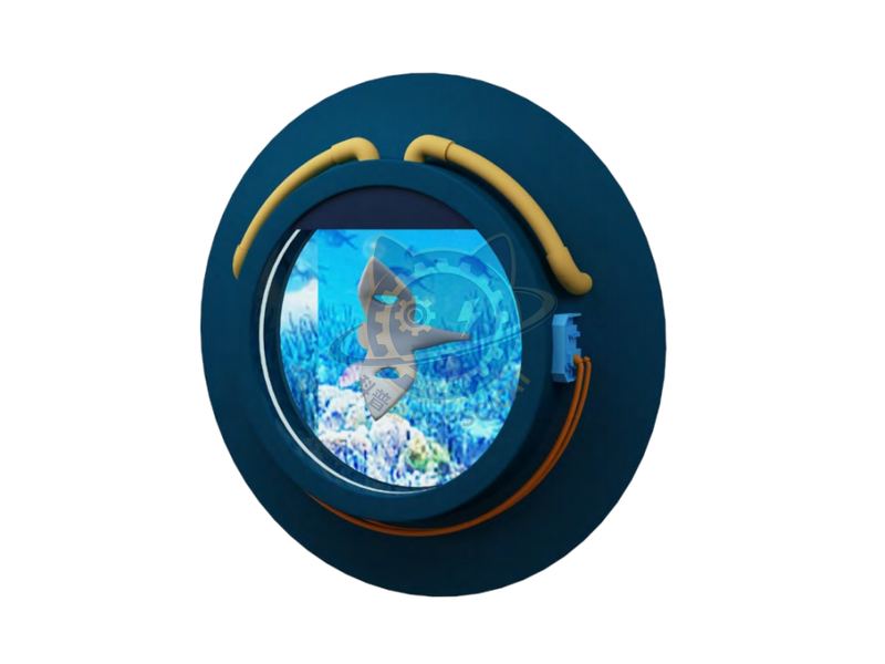 Biomimetic unmanned underwater vehicle (BUV) — Earth & Ecology exhibit for science museums