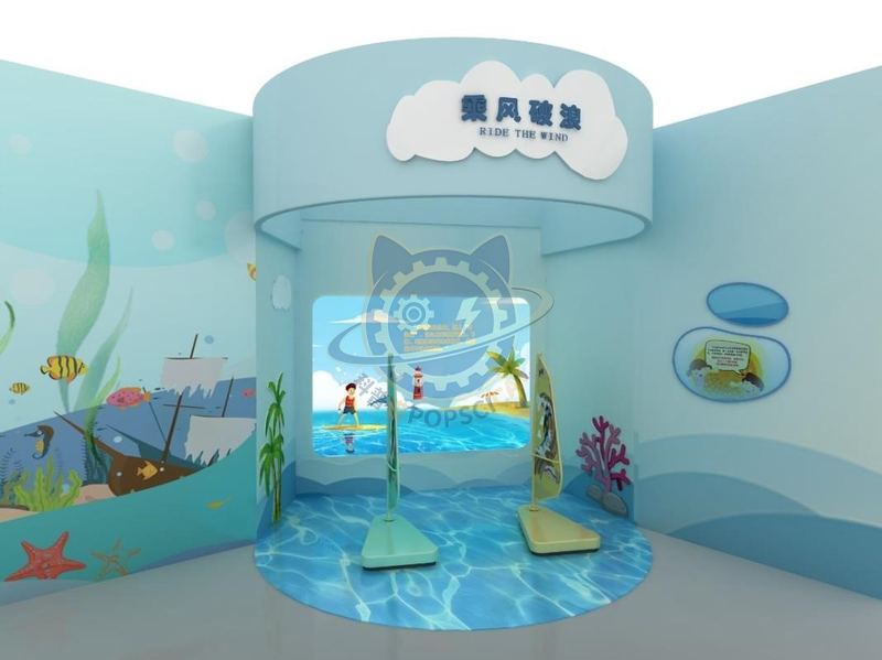 brave the wind and waves — Earth & Ecology exhibit for science museums