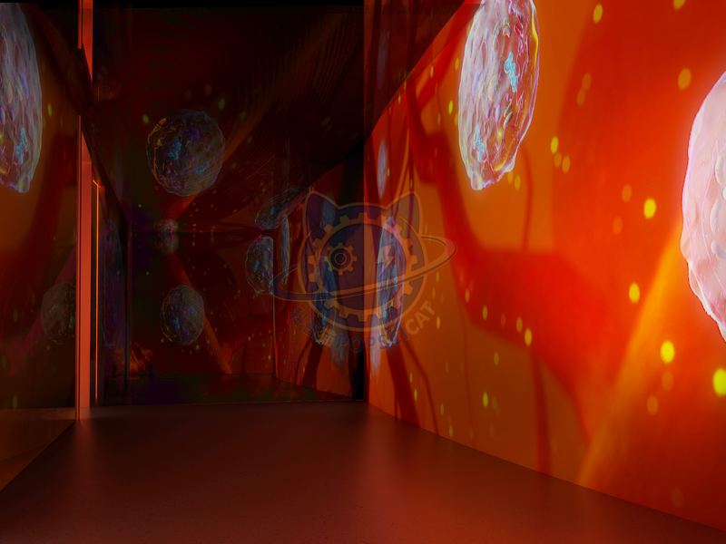 Cell world — Basic Science exhibit for science museums