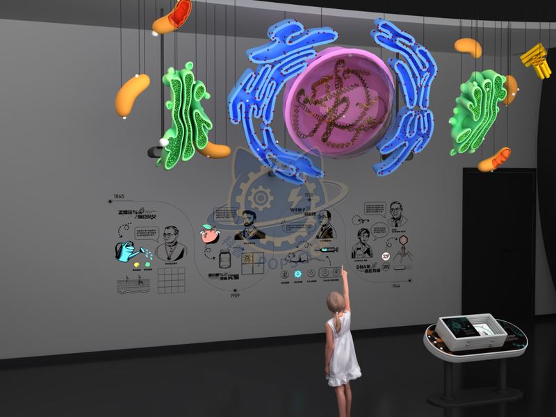 Cellular Structure — Life Science & Health exhibit for science museums