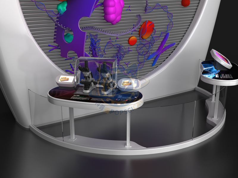 Central Dogma — Life Science & Health exhibit for science museums