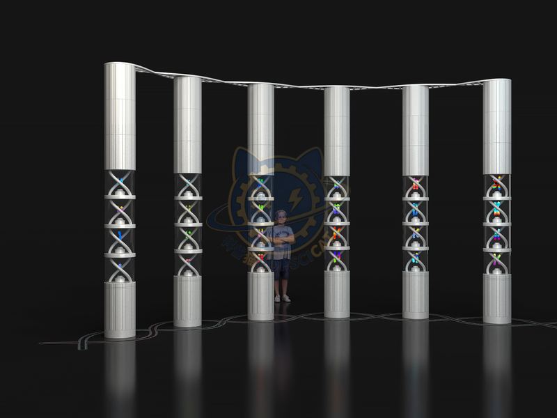 Chromosome forest — Life Science & Health exhibit for science museums
