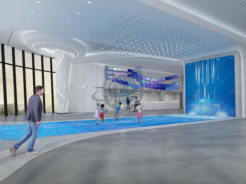 Co draw future CG screens — Signature & Outdoor exhibit for science museums