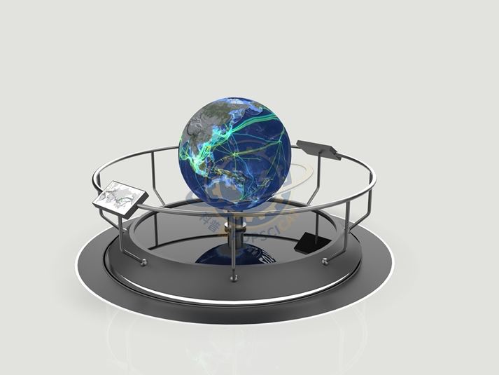 The Connection of the World — Frontier Technology exhibit for science museums