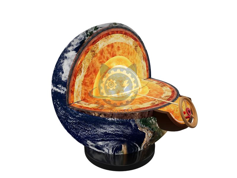 Convective mantle — Earth & Ecology exhibit for science museums