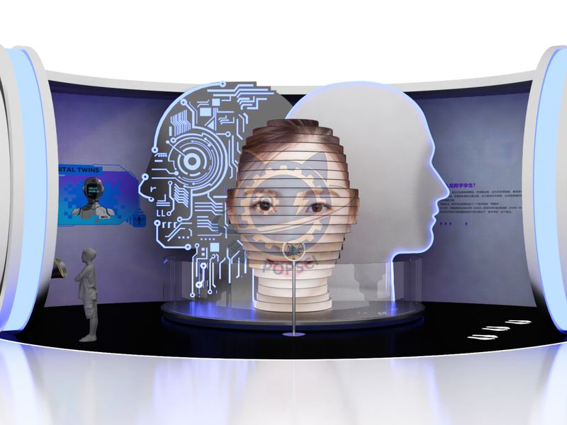 Copy a 'you' — Digital & AI exhibit for science museums