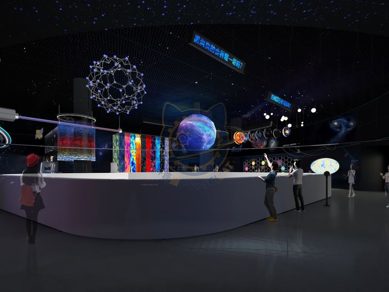 Create a picture of the universe — Aerospace & Astronomy exhibit for science museums