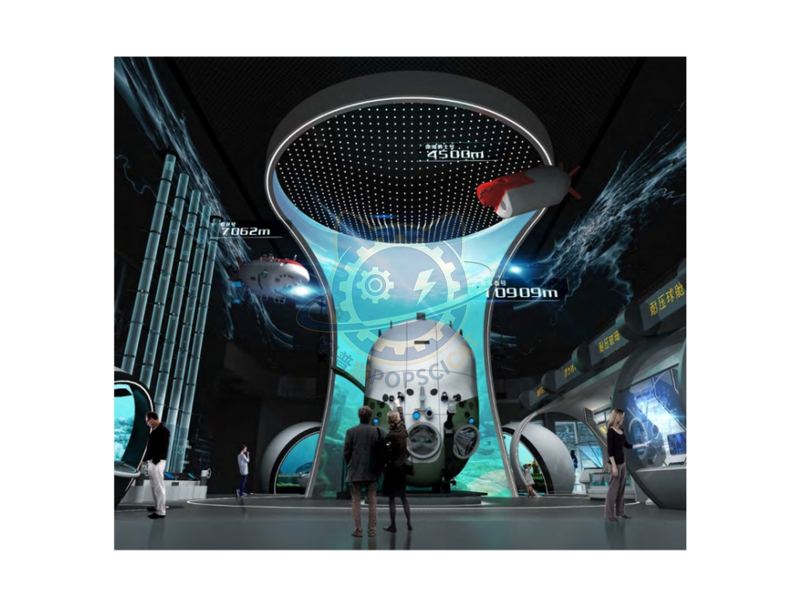 Deep sea live streaming — Earth & Ecology exhibit for science museums