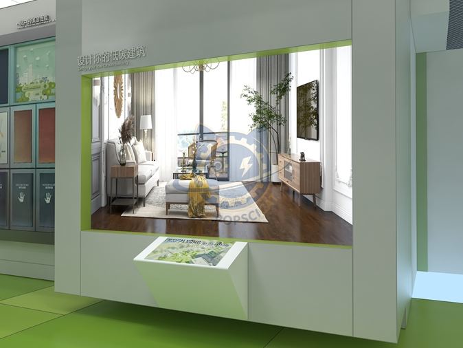 Design your low-carbon building — Technology & Everyday Life exhibit for science museums