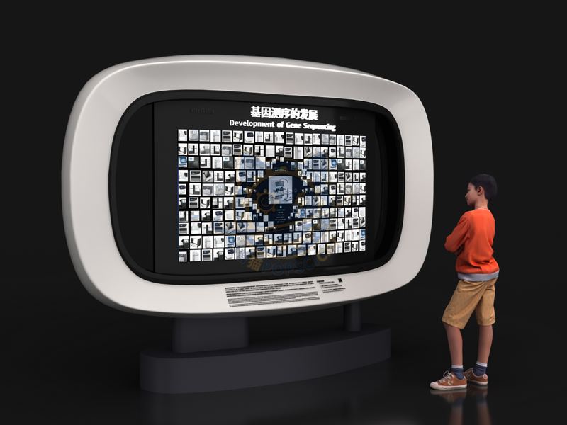 The development of gene sequencing — Life Science & Health exhibit for science museums