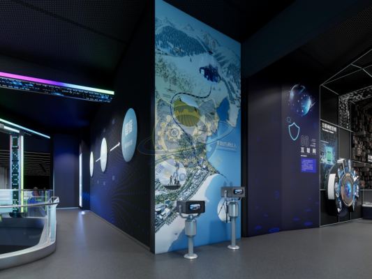 Diligent communicator — Frontier Technology exhibit for science museums