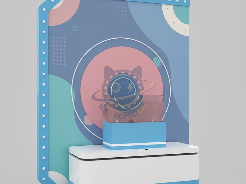 The Disappearing Apple — Children's Discovery exhibit for science museums