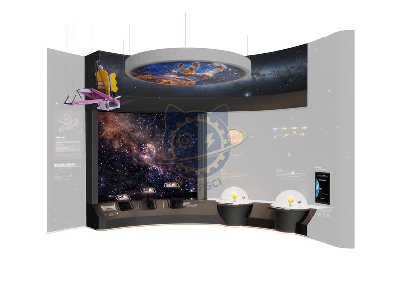 Discovering planets beyond the solar system — Aerospace & Astronomy exhibit for science museums
