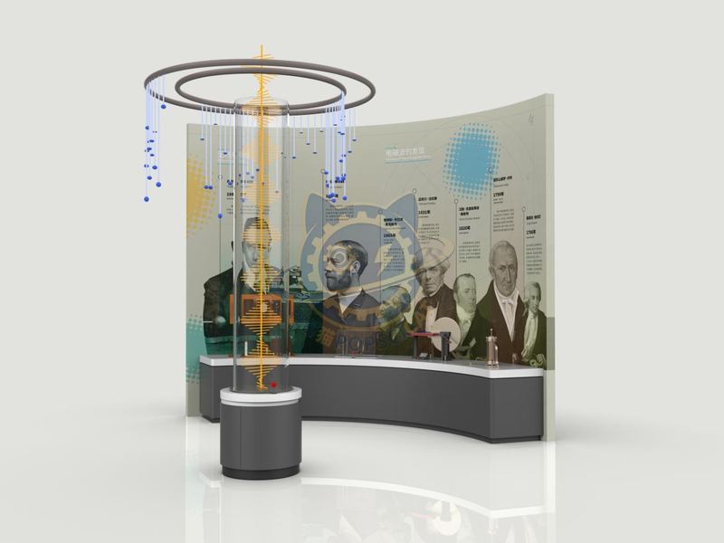 Discovery of Electromagnetic Waves — Frontier Technology exhibit for science museums