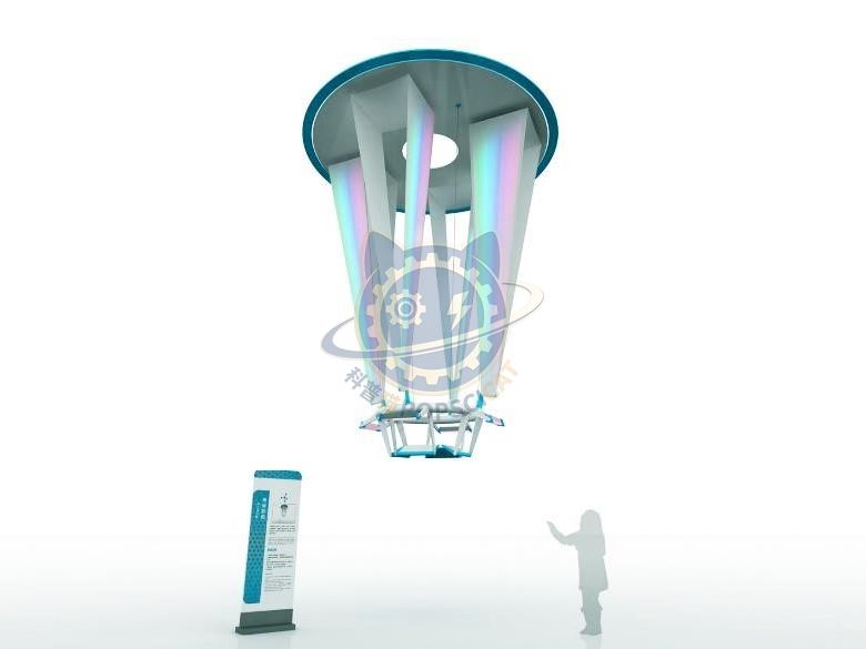 Dispersion of light — Basic Science exhibit for science museums