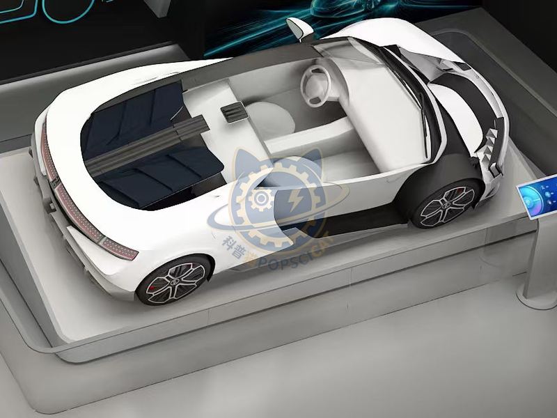 Dissecting New Energy Vehicles — Frontier Technology exhibit for science museums