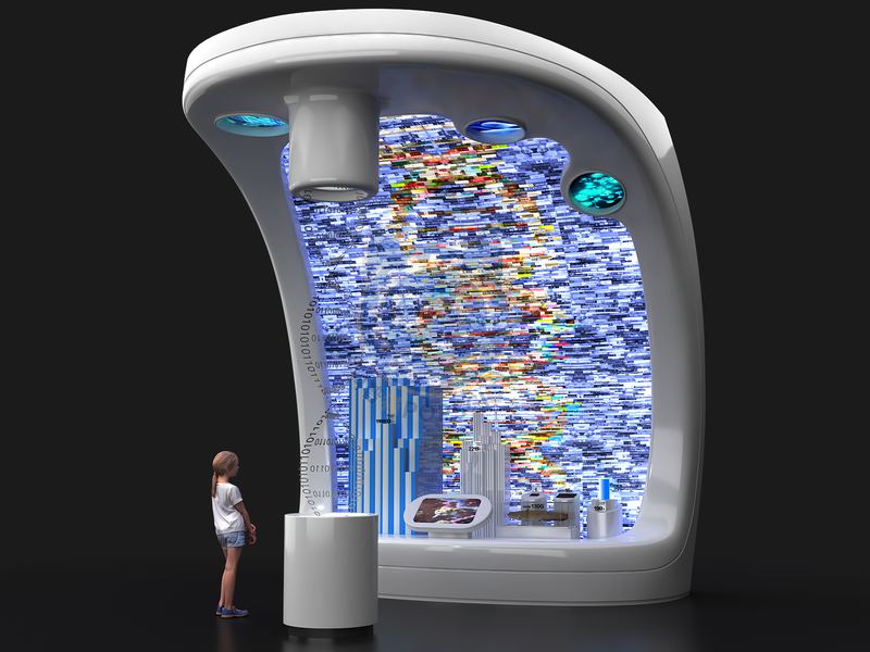DNA storage — Life Science & Health exhibit for science museums