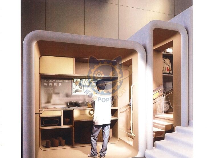 Elderly Challenge — Digital & AI exhibit for science museums