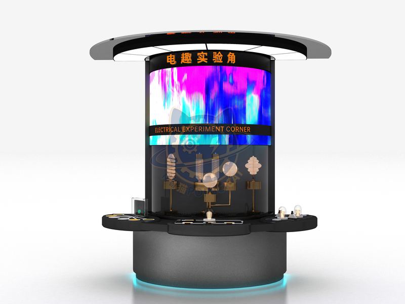 Electric Fun Experiment Corner — Basic Science exhibit for science museums