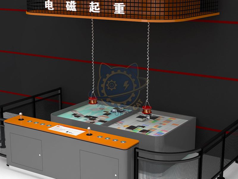 Electromagnetic lifting — Basic Science exhibit for science museums