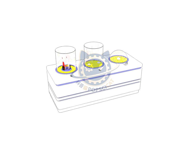 Electrostatic combination — Basic Science exhibit for science museums