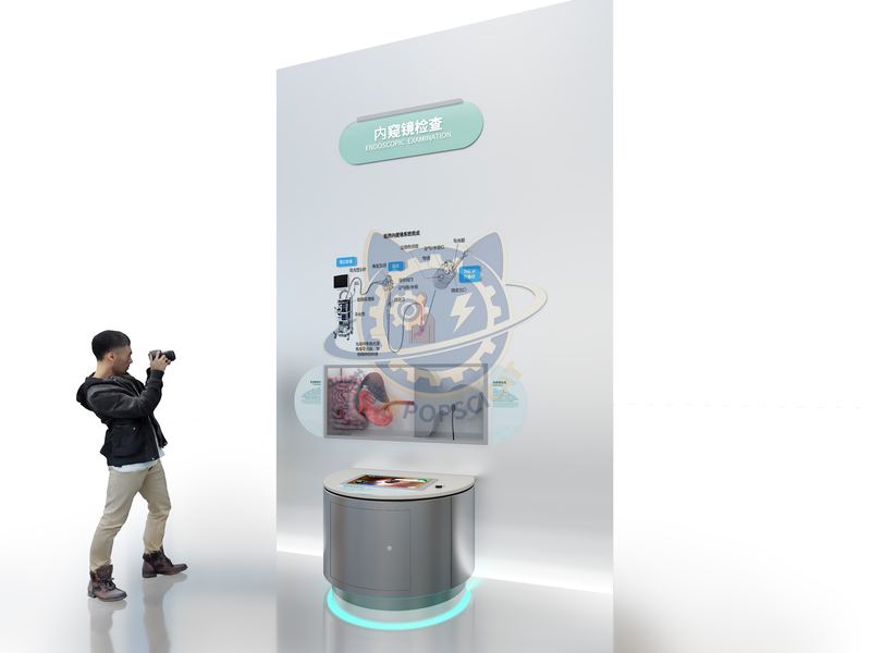 endoscopy — Life Science & Health exhibit for science museums