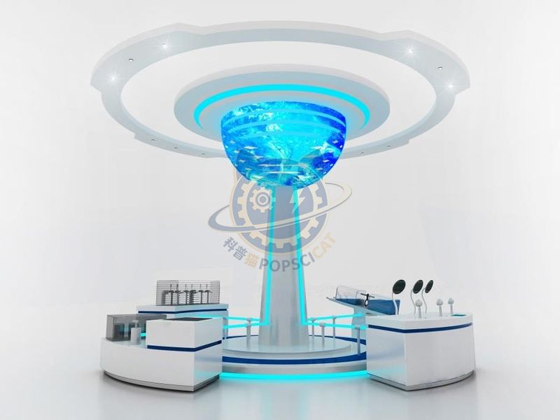 Energy Tower — Technology & Everyday Life exhibit for science museums