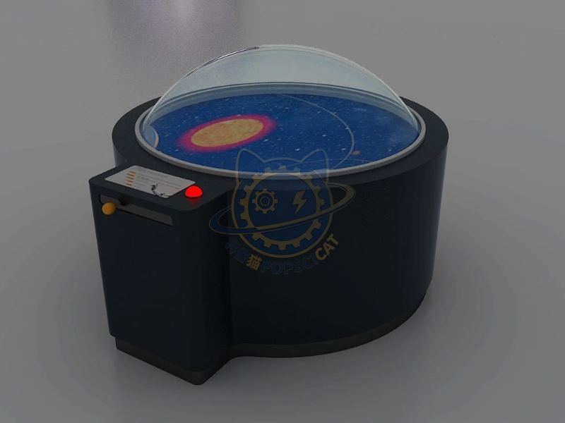 Escape from a black hole — Aerospace & Astronomy exhibit for science museums