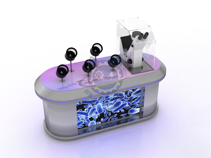 Exploring the Microscopic World — Frontier Technology exhibit for science museums