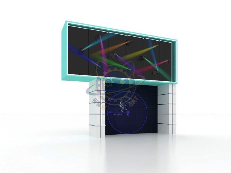 Filtered light — Basic Science exhibit for science museums