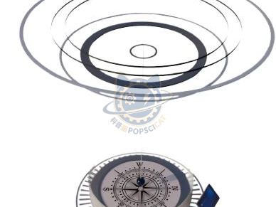Foucault pendulum — Aerospace & Astronomy exhibit for science museums