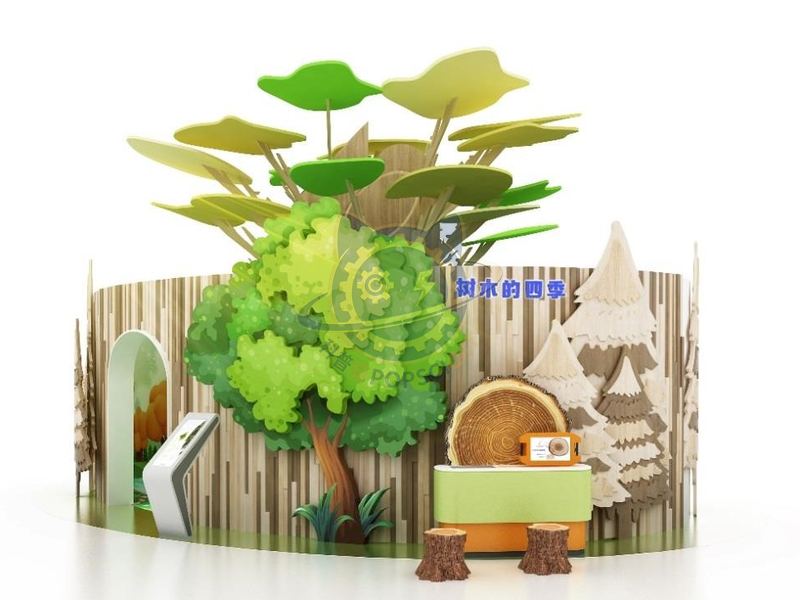 The Four Seasons of Trees — Earth & Ecology exhibit for science museums