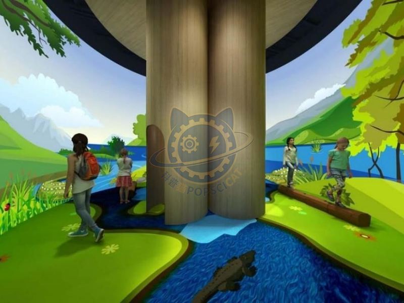 Fun Wetland — Earth & Ecology exhibit for science museums
