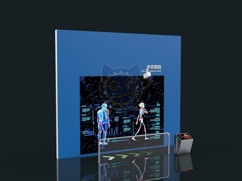 Gait code — Life Science & Health exhibit for science museums